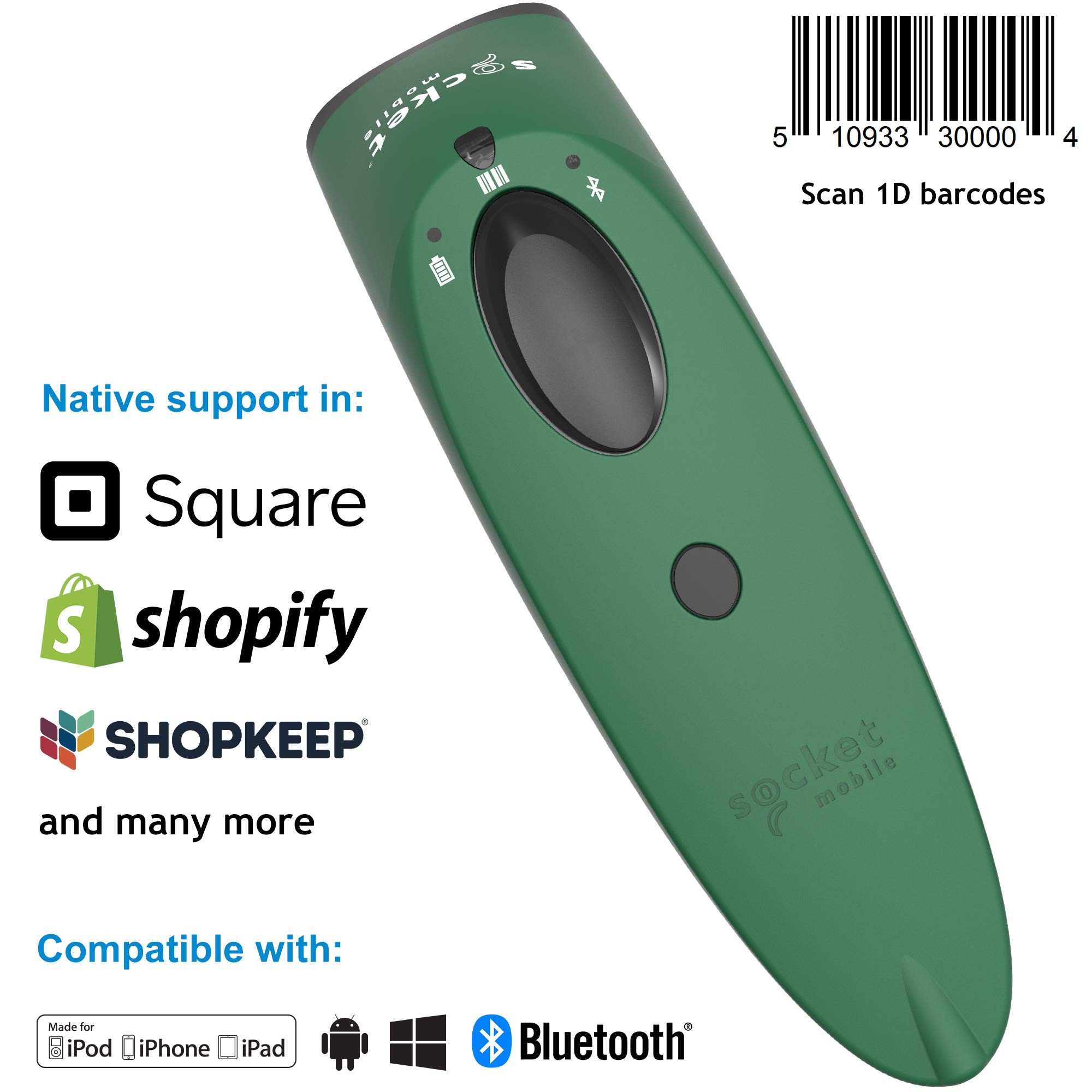 Amazon.co.jp: Bluetooth 1Dバーコードスキャナー（S700) ＋ 充電